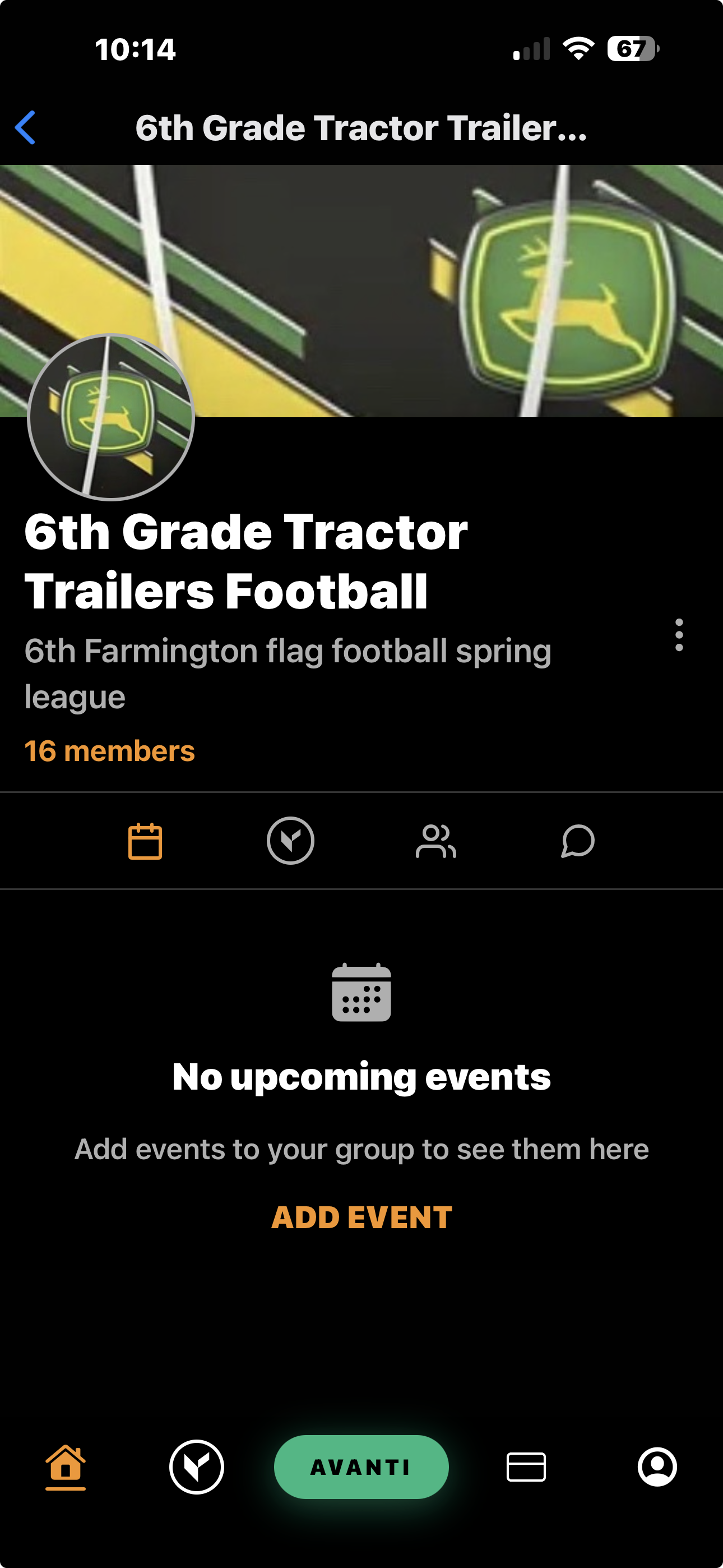 VAI team Group — members, schedule, chat, feed